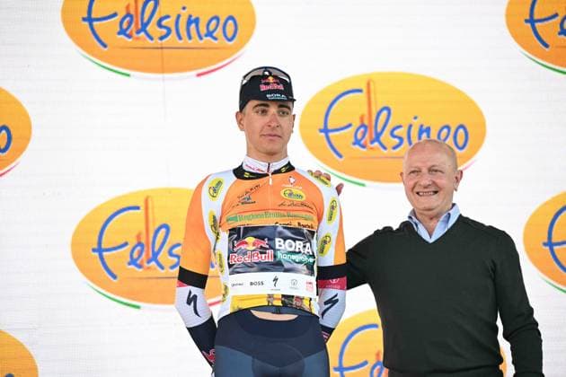 25-03-2025 Settimana Internazionale Coppi E Bartali; Tappa 01 Ferrara - Bondeno; 2025, Red Bull - Bora Hansgrohe Development; Donati, Davide; Bondeno; 