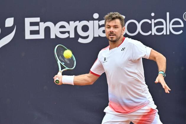 Foto IPP Felice De Martino Napoli 25 03 2025 Napoli Tennis Cup 2025 ATP, Tennis Herren Challenger Tour Nella foto: Stan Wawrinka Italy Photo Press World Copyright Napoli italy Italia ITALY  Copyright: xR4924_italyphotopressx