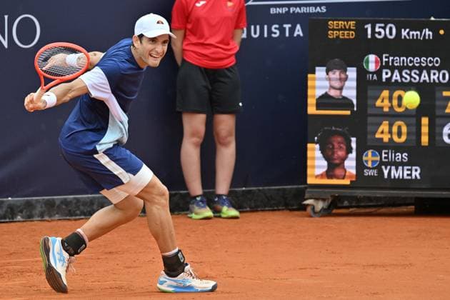 Foto IPP Felice De Martino Napoli 25 03 2025 Napoli Tennis Cup 2025 ATP, Tennis Herren Challenger Tour Nella foto: Francesco Passaro Italy Photo Press World Copyright Napoli italy Italia ITALY  Copyright: xR4924_italyphotopressx