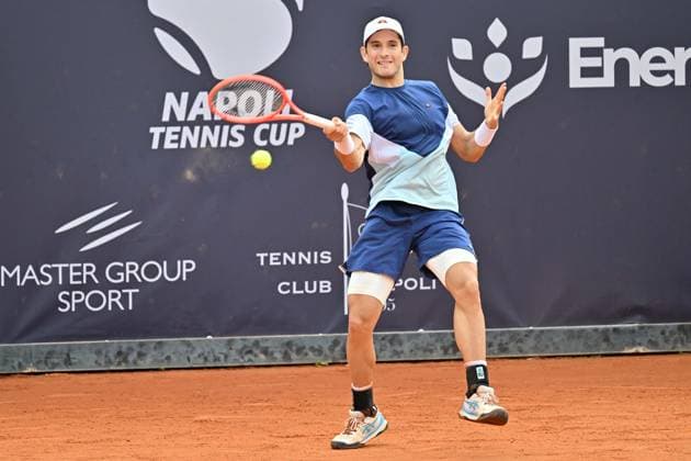 Foto IPP Felice De Martino Napoli 25 03 2025 Napoli Tennis Cup 2025 ATP, Tennis Herren Challenger Tour Nella foto: Francesco Passaro Italy Photo Press World Copyright Napoli italy Italia ITALY  Copyright: xR4924_italyphotopressx