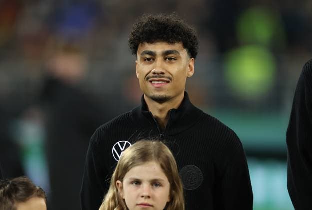 25 03 2025, Football U21 Junior Friendly, Germany U21 Spain U21, v l , Nathaniel Brown Germany U21 DFL DFB REGULATIONS PROHIBIT ANY USE OF PHOTOGRAPHS AS IMAGE SEQUENCES AND OR QUASI VIDEO xdcx Copyright: HMBxMedia Claus