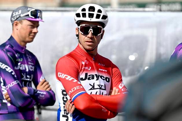 Classic Brugge De Panne 2025 cycling race DE PANNE, BELGIUM - MARCH 26 : Groenewegen Dylan (NED) of Team Jayco AlUla during the Men Elite UCI World Tour 49th Classic Brugge De Panne cycling race with start in Brugge and finish in De Panne (195,6 km) on March 26, 2025 in De Panne, Belgium, 26 03 2025 ( Motordriver Kenny Verfaillie & De Panne Belgium  Copyright: xNicoxVereeckenx