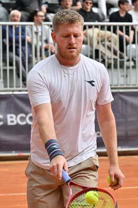 Foto IPP Felice De Martino Napoli 26 03 2025 Napoli Tennis Cup 2025 ATP, Tennis Herren Challenger Tour Nella foto: Luke Johnson Italy Photo Press World Copyright Napoli italy Italia ITALY  Copyright: xR4924_italyphotopressx