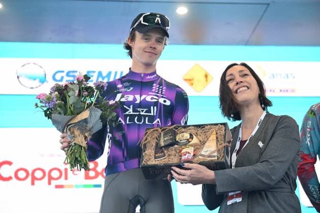 26-03-2025 Settimana Internazionale Coppi E Bartali; Tappa 02 Riccione - Sogliano Al Rubicone; 2025, Jayco - Alula; Double, Paul; Sogliano Al Rubicone; 