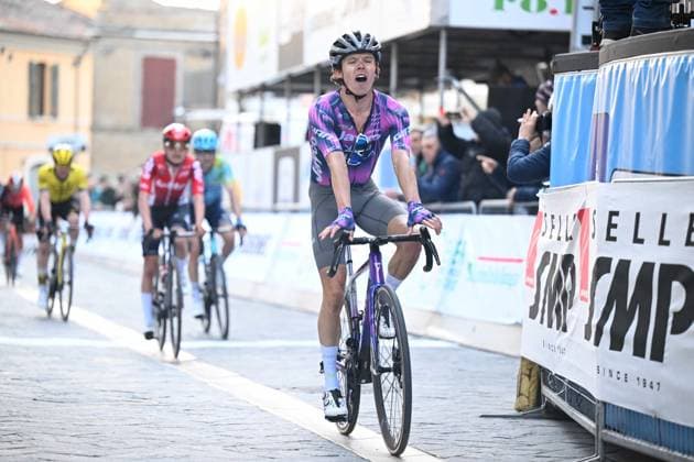 26-03-2025 Settimana Internazionale Coppi E Bartali; Tappa 02 Riccione - Sogliano Al Rubicone; 2025, Jayco - Alula; Double, Paul; Sogliano Al Rubicone; 