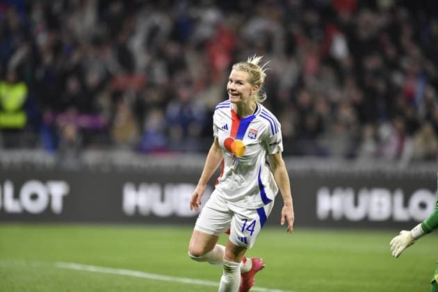 FOOTBALL : Lyon vs Bayern Munich - Ligue des CHampions - 26 03 2025 Ada HEGERBERG of Lyon during the UEFA Women s Champions League quarter-final second leg football match betwen Olympique Lyonnais and FC Bayern Munich at the groupama stadium Decines Charpieu Lyon on 26 march 2025  Copyright: xMourad_ALLILIx