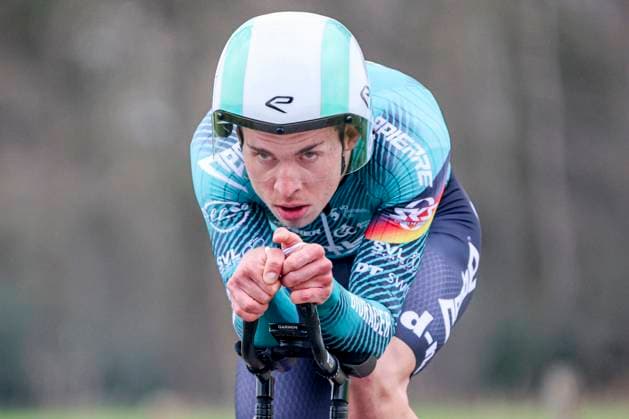 Bruno Kessler of Rembe Rad-Net , ITT Beltrum Stage 1, Metec Olympia s Tour Day 1, , March 26, 2025, Beltrum, Netherlands.