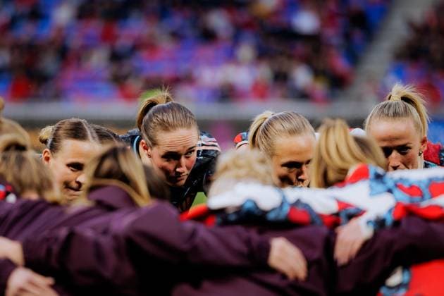 Lyon, France Sydney Lohmann (12 FC Bayern Munich) in action during the UEFA Womens Champions League quarter-final game between Olympique Lyonnais and Bayern Munich at Groupama Stadium in Lyon, France. (Pauline Figuet SPP) Copyright: xPaulinexFiguetx xSPPx spp-en-PaFiSp-PF_OLFCB2738