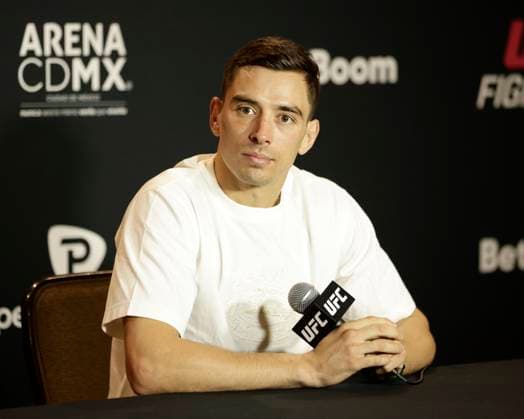 March 26, 2025, Mexico City, Mexico, MEX: MANUEL TORRES speaks to the media during Media Day for UFC Fight Night Mexico City at the InternContinental Mexico City hotel in Mexico City, MX. Mexico City MEX - ZUMAs346 20250326_zsp_s346_023 Copyright: xAlejandroxSalazarx