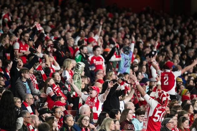 UEFA Women™s Champions League Quarter Final - Arsenal Women and Real Madrid Femenino LONDON, ENGLAND - MARCH 26: during the UEFA Women™s Champions League Quarter Final match between Arsenal Women and Real Madrid Femenino at Emirates Stadium on March 26, 2025 in London, England London United Kingdom Copyright: xNinaxFarooqix