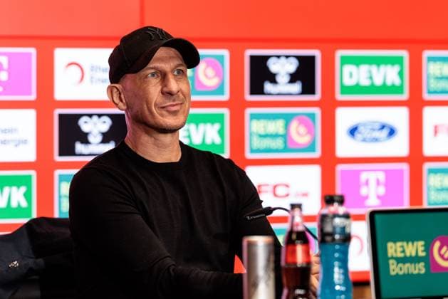 1 FC Köln Press Conference 27 03 2025 Gerhard Struber Coach 1 FC Köln 2 Soccer Bundesliga Press Conference 1 FC Köln Geissbockheim, 27 03 2025 Copyright: xBEAUTIFULxSPORTS Wunderlx