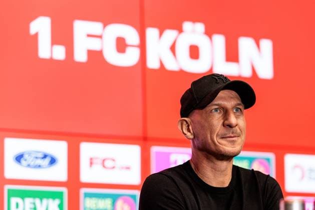 1 FC Köln Press Conference 27 03 2025 Gerhard Struber Coach 1 FC Köln 2 Soccer Bundesliga Press Conference 1 FC Köln Geissbockheim, 27 03 2025 Copyright: xBEAUTIFULxSPORTS Wunderlx