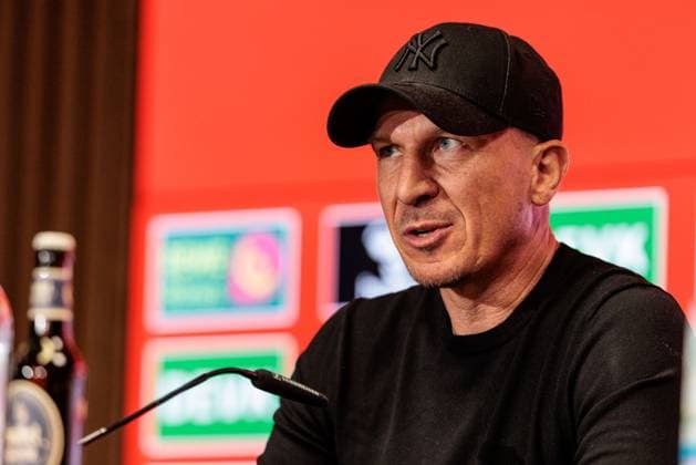 1 FC Köln Press Conference 27 03 2025 Gerhard Struber Coach 1 FC Köln 2 Soccer Bundesliga Press Conference 1 FC Köln Geissbockheim, 27 03 2025 Copyright: xBEAUTIFULxSPORTS Wunderlx