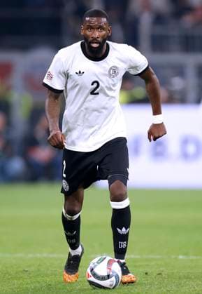 RUEDIGER Antonio Team Germany UEFA Nations League 2025 Quarterfinal Second leg Germany Italy 3 3 on 23 03 2025 in Dortmund DFL REGULATIONS PROHIBIT ANY USE OF PHOTOGRAPHS as IMAGE SEQUENCES and or QUASI VIDEO Copyright: xLacixPerenyix