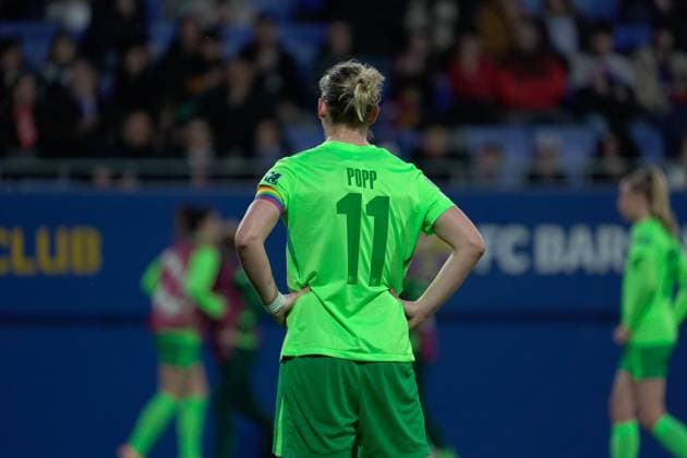 Barcelona, Spain, March 27th 2025 Alexandra Popp-Höppe during the UEFA Women s Champions League match between FC Barcelona, Barca and VfL Wolfsburg at Johan Cruyff Stadium in Barcelona, Spain (Andres Lopez Sheridan SPP) Copyright: xAndresxLopezxSheridanxx xSPPx spp-en-AnLoShSp-ALS_BCN-WLF-24