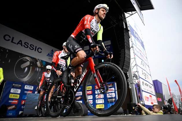 E3 Saxo Classic 2025 Cycling Race Harelbeke, Belgium - March 28 : Van Der Hoorn Taco (NED) of Intermarche - Wanty pictured during the Men Elite UCI World Tour 68th E3 Saxo Classic cycling race of 208 kms with start in Harelbeke and finish in Harelbeke on March 28, 2025 in Harelbeke, Belgium, 28 03 2025 ( Motordriver Kenny Verfaillie - Harelbeke Belgium  Copyright: xPeterxDexVoechtx