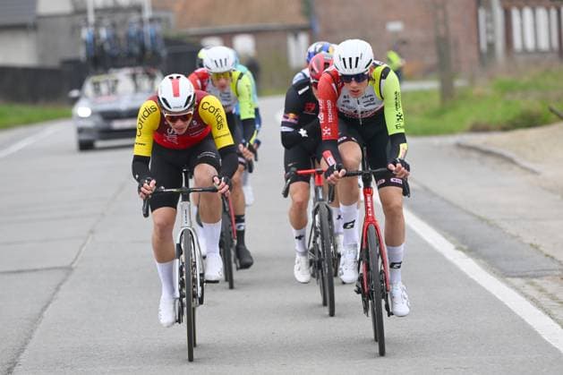 E3 Saxo Classic 2025 Cycling Race Harelbeke, Belgium - March 28 : Van Sintmaartensdijk Roel8H (NED) of Intermarche - Wanty in action during the Men Elite UCI World Tour 68th E3 Saxo Classic cycling race of 208 kms with start in Harelbeke and finish in Harelbeke on March 28, 2025 in Harelbeke, Belgium, 28 03 2025 ( Motordriver Kenny Verfaillie - Harelbeke Belgium  Copyright: xVincentxKalutx