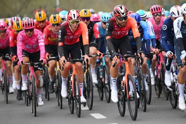 E3 Saxo Classic 2025 Cycling Race Harelbeke, Belgium - March 28 : Ganna Filippo (ITA) of Ineos Grenadiers in action during the Men Elite UCI World Tour 68th E3 Saxo Classic cycling race of 208 kms with start in Harelbeke and finish in Harelbeke on March 28, 2025 in Harelbeke, Belgium, 28 03 2025 ( Motordriver Kenny Verfaillie - Harelbeke Belgium  Copyright: xVincentxKalutx