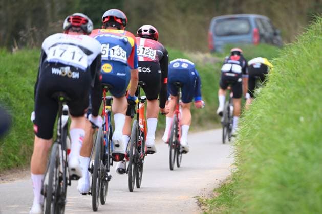 E3 Saxo Classic 2025 Cycling Race Harelbeke, Belgium - March 28 : Illustration picture Tarling Joshua (GBR) of Ineos Grenadiers during the Men Elite UCI World Tour 68th E3 Saxo Classic cycling race of 208 kms with start in Harelbeke and finish in Harelbeke on March 28, 2025 in Harelbeke, Belgium, 28 03 2025 ( Motordriver Kenny Verfaillie - Harelbeke Belgium  Copyright: xVincentxKalutx