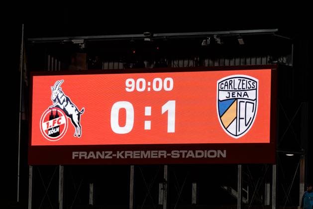 Google Pixel Frauen Bundesliga, 1 FC Köln FC Carl Zeiss Jena 28 03 2025 End in Cologne 0 1 Google Pixel Frauen Bundesliga, 1 FC Köln FC Carl Zeiss Jena, Köln, Franz Kremer Stadion am 28 03 2025 DFB REGULATIONS PROHIBIT ANY USE OF PHOTOGRAPHS AS IMAGE SEQUENCES AND OR QUASI VIDEO Copyright: xBEAUTIFULxSPORTS Wunderlx