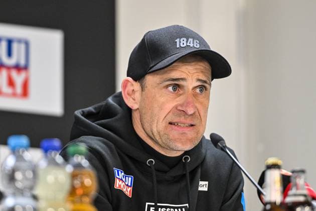 GER, 2 BL, SSV Ulm 1846 vs SV Darmstadt 98 28 03 2025, Donaustadion, Ulm, GER, 2 BL, SSV Ulm 1846 vs SV Darmstadt 98, in the picture Robert Lechleitner SSV Ulm , press conference after the match nordphotoxGmbHx xHafner nph00200