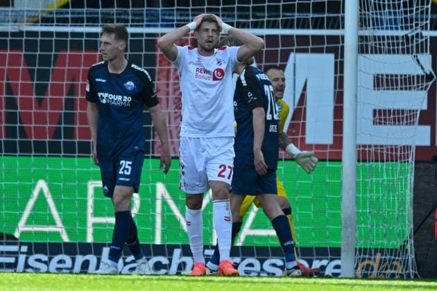 Paderborn, Home Deluxe Arena, 29 03 25, GER, Herren, 2 Bundesliga, Saison 2024 2025, SC Paderborn 07 1 FC Koeln Bild Imasd RONDIC Koeln DFL regulations prohibit any use of photographs as image sequences and or quasi video NRW Germany