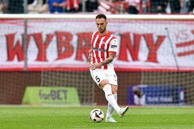 2025.03.29 Krakow Pilka nozna , PKO BP Ekstraklasa sezon 2024 25 Cracovia Krakow - Puszcza Niepolomice N z Virgil Ghita Foto Krzysztof Porebski PressFocus 2025.03.29 Krakow Football Polish top league , 2024 2025 season Cracovia Krakow - Puszcza Niepolomice Virgil Ghita Credit: Krzysztof Porebski PressFocus NEWSPIX.PL --- newspix.pl 