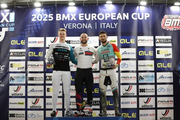 Cycling, BMX, UEC European Cup in Verona - Award ceremony