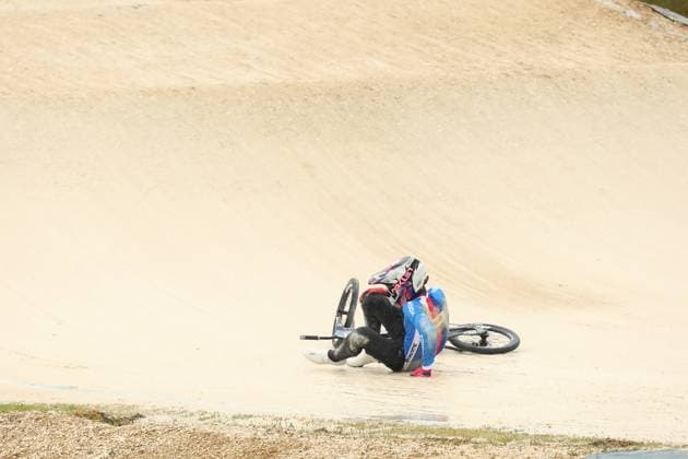 March 29, 2025, Verona, Veneto, Italy: UEC BMX European Cup Round 1 in Verona, Italy Verona Italy - ZUMAc179 20250329_zep_c179_140 Copyright: xMickaelxChavetx