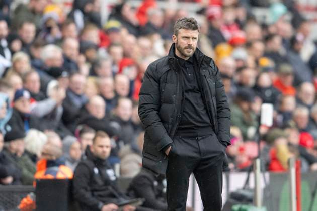 Football, England, Manchester United, Michael Carrick becomes new coach - Stock photos
