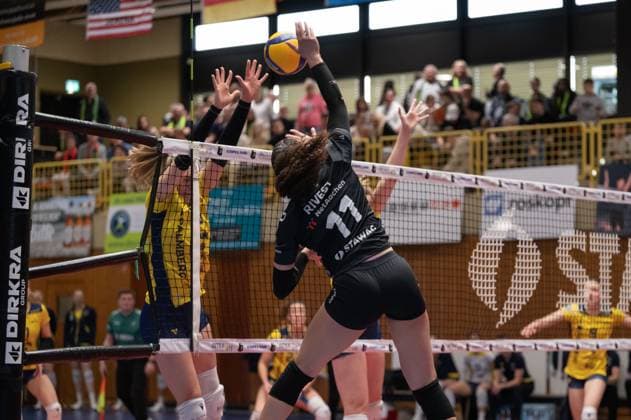 Volleyball, Women, VBF, Ladies in Black Aachen - SCC Palmberg Schwerin