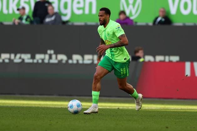 VfL vs Heidenheim, 1 BL Wolfsburg, 29 03 2025, FOOTBALL VfL Wolfsburg vs 1 FC Heidenheim, 1 BL, Season 2024 25 Lukas Nmecha VfL Wolfsburg Wolfsburg