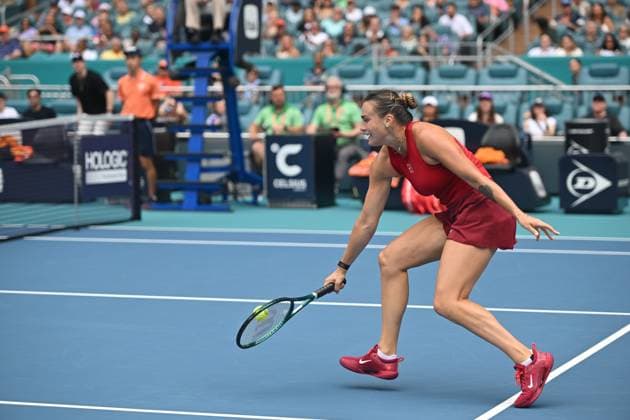 Tennis 2025: Miami Open March 29 Women S Final March 29, 2025: Aryna Sabalenka (BLR) defeats Jessica Pegula (USA) in the Women s Final played at the Miami Open in Hard Rock Stadium in Miami, Florida. ÂKarla Kinne Tennisclix Cal Media (Credit Image: Karla Kinne Cal Sport Media) Miami Florida USA EDITORIAL USE ONLY Copyright: xx ZUMA-20250329_zma_c04_453.jpg KarlaxKinnex csmphotothree370739