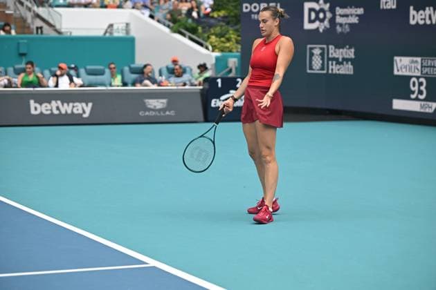 Tennis 2025: Miami Open March 29 Women S Final March 29, 2025: Aryna Sabalenka (BLR) defeats Jessica Pegula (USA) in the Women s Final played at the Miami Open in Hard Rock Stadium in Miami, Florida. ÂKarla Kinne Tennisclix Cal Media (Credit Image: Karla Kinne Cal Sport Media) Miami Florida USA EDITORIAL USE ONLY Copyright: xx ZUMA-20250329_zma_c04_449.jpg KarlaxKinnex csmphotothree370742