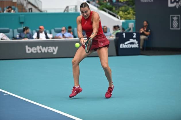 Tennis 2025: Miami Open March 29 Women S Final March 29, 2025: Aryna Sabalenka (BLR) defeats Jessica Pegula (USA) in the Women s Final played at the Miami Open in Hard Rock Stadium in Miami, Florida. ÂKarla Kinne Tennisclix Cal Media (Credit Image: Karla Kinne Cal Sport Media) Miami Florida USA EDITORIAL USE ONLY Copyright: xx ZUMA-20250329_zma_c04_448.jpg KarlaxKinnex csmphotothree370743
