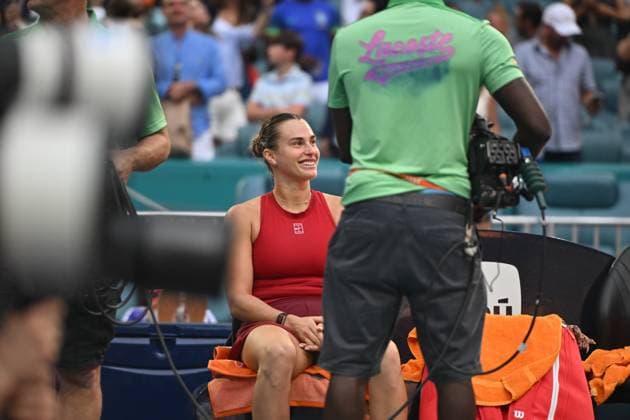 Tennis 2025: Miami Open March 29 Women S Final March 29, 2025: Aryna Sabalenka (BLR) defeats Jessica Pegula (USA) in the Women s Final played at the Miami Open in Hard Rock Stadium in Miami, Florida. ÂKarla Kinne Tennisclix Cal Media (Credit Image: Karla Kinne Cal Sport Media) Miami Florida USA EDITORIAL USE ONLY Copyright: xx ZUMA-20250329_zma_c04_472.jpg KarlaxKinnex csmphotothree370762
