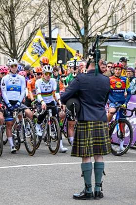 2025 Gent-Wevelgem In Flanders Fields Women Elite WEVELGEM, BELGIUM - MARCH 27 : Kopecky Lotte (BEL) of Team SD Worx - Protime at the start line pictured during 14th edition of the Women s World Tour UCI Gent - Wevelgem in Flanders Fields cycling race for Women Elite with start in Ieper and finish in Wevelgem after 168,9 km on March 27, 2025 in Wevelgem, Belgium, 27 03 2025 Wevelgem Belgium  Copyright: xJanxDexMeuleneirx