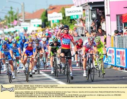Cycling, Giro d Italia, Mark Cavendish wins 13th stage