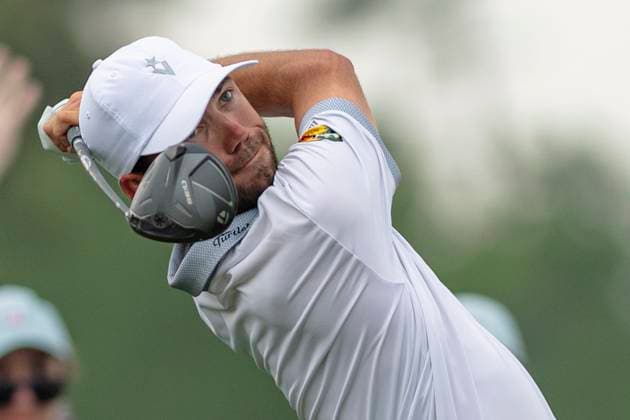 Sport Bilder des Tages March 30, 2025, Houston, Texas, USA: CHANDLER PHILLIPS (USA) tees off the 10th hole during the final round of the 2025 Texas Children s Houston Open at Memorial Park Golf Course in Houston, Texas, on March 30, 2025. Houston USA - ZUMAp213 20250330_znp_p213_032 Copyright: xLynnxPenningtonx