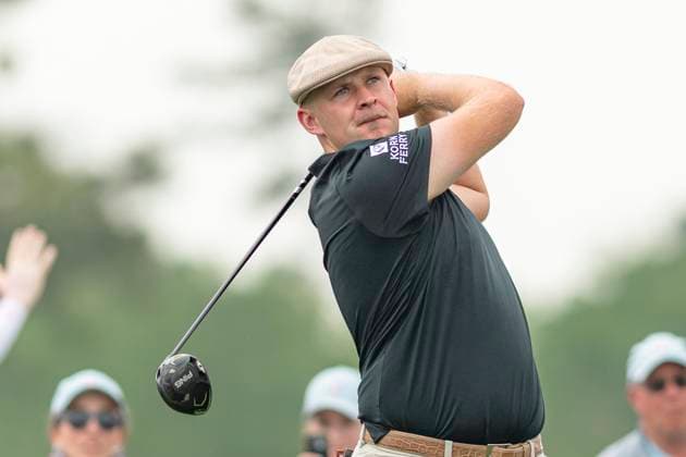 March 30, 2025, Houston, Texas, USA: HARRY HALL (ENG) tees off the 10th hole during the final round of the 2025 Texas Children s Houston Open at Memorial Park Golf Course in Houston, Texas, on March 30, 2025. Houston USA - ZUMAp213 20250330_znp_p213_035 Copyright: xLynnxPenningtonx