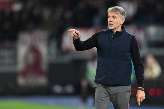 CALCIO - Serie A - SS Lazio vs Torino FC Marco Baroni, coach of S.S. Lazio, particPhoto by IPA ABACAPRESS.COMtes in the 30th day of the Serie A Championship between S.S. Lazio and Torino F.C. 1906 at the Olympic Stadium on March 31, 2025 in Rome, Italy. Rome Italy  Copyright: xIPAxSport ABACAx