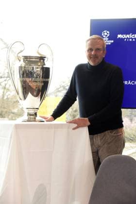 Dietmar Hamann UEFA Ambassador FC Bayern Legend Munich 01 04 2025 Coubertin in the Olympic Park, On 28 05 2025 the Champions Festival starts in the Olympic Park and the highlight of the supporting program around the final of the UEFA Champions League 2025 on 31 May in Munich