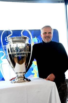 Dietmar Hamann UEFA Ambassador FC Bayern Legend Munich 01 04 2025 Coubertin in the Olympic Park, On 28 05 2025 the Champions Festival starts in the Olympic Park and the highlight of the supporting program around the final of the UEFA Champions League 2025 on 31 May in Munich