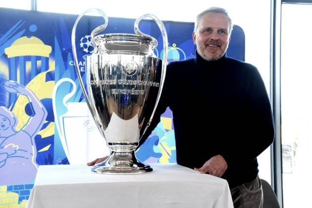 Dietmar Hamann UEFA Ambassador FC Bayern Legend Munich 01 04 2025 Coubertin in the Olympic Park, On 28 05 2025 the Champions Festival starts in the Olympic Park and the highlight of the supporting program around the final of the UEFA Champions League 2025 on 31 May in Munich