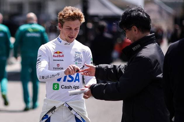 F1 - JAPANESE GRAND PRIX 2025 LAWSON Liam (nzl), Visa Cash App RB F1 Team VCARB02, portrait during the Formula 1 Lenovo Japanese Grand Prix 2025, 3rd round of the 2025 FIA Formula One World Championship, WM, Weltmeisterschaft from April 4 to 6, 2025 on the Suzuka Circuit, in Suzuka, Japan - SuzukaJapan  Copyright: xEricxAlonsox