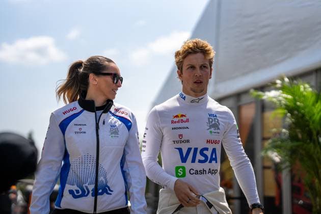 Formula 1 Lenovo Japanese Grand Prix 2025 - Media Day - Suzuka LIAM LAWSON (NZL) of Visa Cash App Racing Bulls 30 during the FORMULA 1 LENOVO JAPANESE GRAND PRIX 2025 MEDIA DAY at the Suzuka International Circuit, Suzuka, Japan on April 3, 2025. Photo by Antoine Lapeyre ABACAPRESS Suzuka Japan  Copyright: xLapeyrexAntoine ABACAx