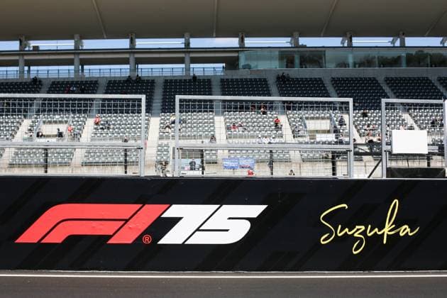 F1 Grand Prix Of Japan - Previews A general view of the pit lane during previews ahead of the F1 Grand Prix of Japan at Suzuka Circuit in Suzuka, Japan, on April 3, 2025. Suzuka Mie Japan  Copyright: xPaddockerx originalFilename:paddocker-f1grandp250403_npmIA.jpg