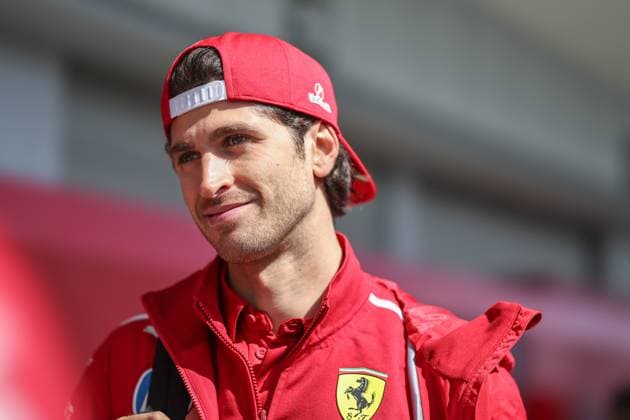 F1 Grand Prix Of Japan - Previews Antonio Giovinazzi of Italy and Scuderia Ferrari looks on during previews ahead of the F1 Grand Prix of Japan at Suzuka Circuit in Suzuka, Japan, on April 3, 2025. Suzuka Mie Japan  Copyright: xPaddockerx originalFilename:paddocker-f1grandp250403_npsmF.jpg