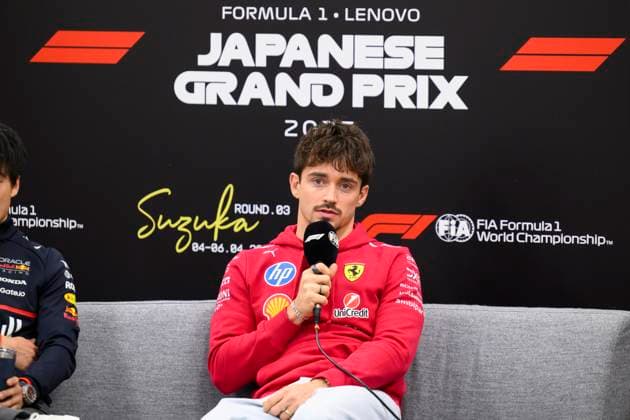 FORMULA 1 LENOVO JAPANESE GRAND PRIX 2025 Kohei Hirota OVERTAKE MAXPPP - Suzuka 03 04 2025 16 LECLERC Charles (mon), Scuderia Ferrari, portrait during the Formula 1 Lenovo Japanese Grand Prix 2025, the 3rd round of the 2025 FIA Formula 1 World Championship, WM, Weltmeisterschaft at the Suzuka Circuit from April 3 to 6, 2025, in Suzuka, Japan Suzuka Japan  Copyright: xOVERTAKE MAXPPP MAXPPPxKoheixHirotax OVT202504036052 OVT202504036052