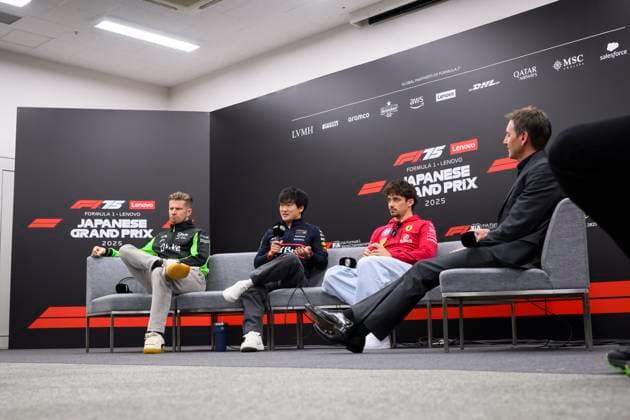 FORMULA 1 LENOVO JAPANESE GRAND PRIX 2025 Kohei Hirota OVERTAKE MAXPPP - Suzuka 03 04 2025 PressConference during the Formula 1 Lenovo Japanese Grand Prix 2025, the 3rd round of the 2025 FIA Formula 1 World Championship, WM, Weltmeisterschaft at the Suzuka Circuit from April 3 to 6, 2025, in Suzuka, Japan Suzuka Japan  Copyright: xOVERTAKE MAXPPP MAXPPPxKoheixHirotax OVT202504036054 OVT202504036054